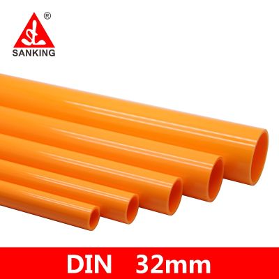 【Deal of the day】 Sanking หัวต่อพลาสติก Pvc สีส้ม Upvc,อะแดปเตอร์สำหรับรดน้ำสวนขนาด32มม.