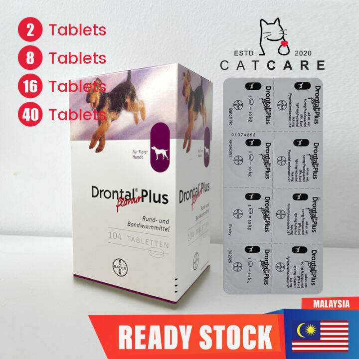 Catcare Bayer Dog Dewormer, Anti Parasite, Tapeworm Dewormer for Dogs