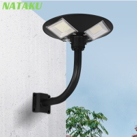 Nataku ไฟถนนโซล่าเซลล์ ไฟสปอร์ทไลต์ ไฟสนามทรงกลม โคมไฟโซล่าเซลล์ ไฟสนาม UFO 1200w 2000w ปรับสีได้ มีระบบเซ็นเซอร์ เปิดอัตโนมัติ