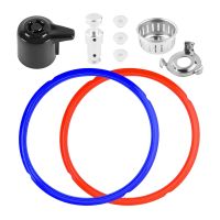 Replacement Float Valve Set for Pot Duo 5 6 Quart Qt Steam Release Handle Sealing Ring Steam Release Valve