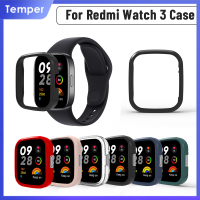 เคสป้องกันการกระแทกฝาครอบสมาร์ทวอท์ชอารมณ์สำหรับ Redmi Watch 3โครงนาฬิกาป้องกัน Redmi Watch