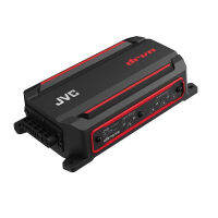 JVC KS-DR2004D 4-Channel Compact Digital Amplifier (600W) for Car, Marine, UTV &amp; Motorsport Vehicles, Solid Corrosion-Resistant Aluminum Chassis, IPX6, IPX7 &amp; IP6X Certified and Vibration-Proof