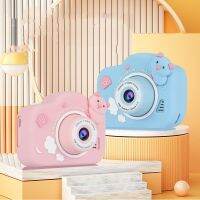 ZZOOI 2.0 Inches Ips Screen Camera Selfie Timeable Support 32G Memory Card Support Video for Kid Cartoon Cute Camera Photography Sports &amp; Action Camera