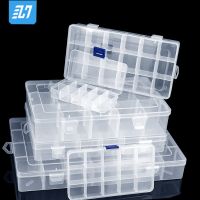 【cw】hot 6-36 Grids Compartment Plastic Storage Jewelry Earring Bead Screw Holder Rhinestone