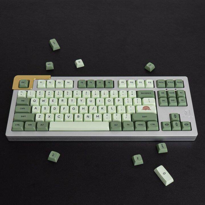 gmk-matcha-126-keys-xda-profile-dye-sub-pbt-keycap-english-japanese-custom-personality-keycaps-for-mechanical-keyboard-gaming-basic-keyboards