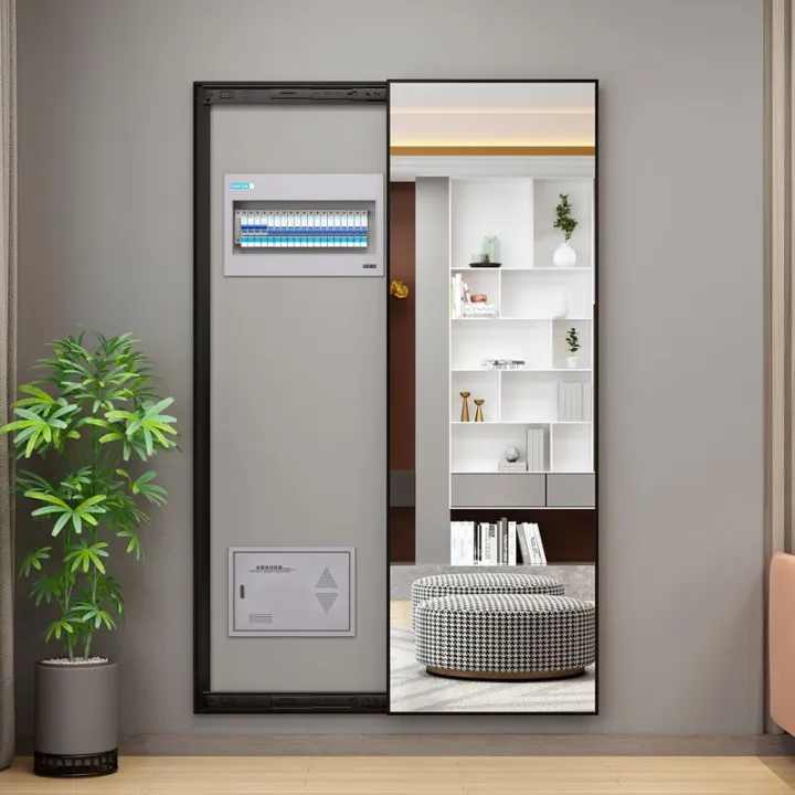 Household Dressing Mirror Full Body Mirror Meter Cover Entrance Hidden