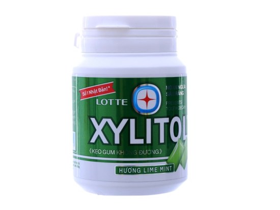 Kẹo gum, ngậm không đường lotte xylitol trắng răng, thơm miệng - ảnh sản phẩm 2