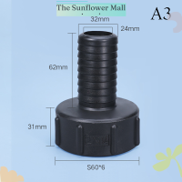 Sunflower IBC Ton อะแดปเตอร์ถังถังพลาสติก IBC ท่ออะแดปเตอร์ฟิตติ้งท่อ