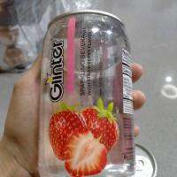 ❤ส่งฟรี❤ (สตอเบอรี่)  พร้อมส่งน้ำ​ Glinter Softdrink  น้ำโซดากลิ่นผลไม้​350​ ml KM16.7002❗❗ถูกเวอร์❗❗