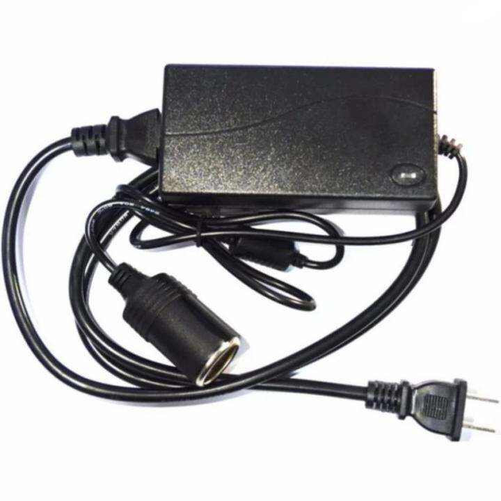 แปลงไฟบ้าน-car-adapter-เป็นไฟรถยนย์-12v-dc-220v-to-12v-5a-อินเวอร์เตอร์แปลงไฟรถซ็อกเก็ตหม้อแปลงไฟฟ้า-power-adapter-car-adapter-ac-plug