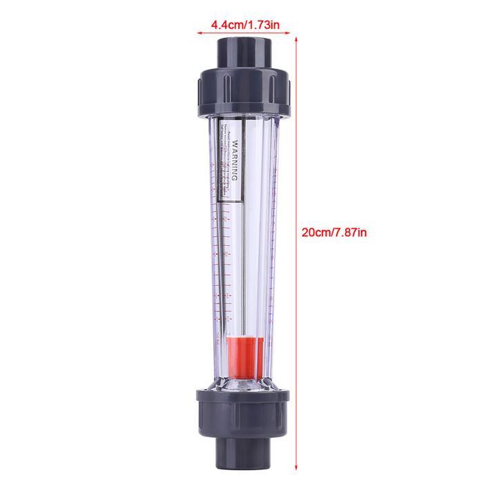 ท่อพลาสติกชนิด-25-250l-h-เครื่องวัดการไหลของน้ำทันที-flowmeter-สำหรับเคมี-ปิโตรเลียม-อุตสาหกรรมเบา-ยา