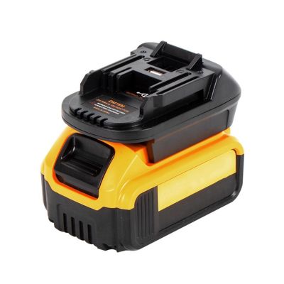 【YF】 1PC Upgrade Replacement DCB200 USB Battery Adapter For 20V DEWALT Milwaukee M18 Convert To Makita 18V