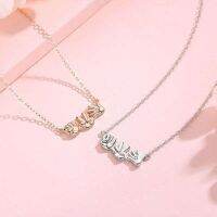 [COD] Paper Scissors Necklace Womens Clavicle Chain Temperament Tanabata Valentines Day