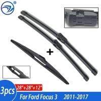 Windshield Windscreen Wiper Blades For Ford Focus 3 Hatchback Front Rear Window 2011 2012 2013 2014 2015 2016 2017