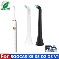 หัวแปรงสีฟันไหมขัดฟันพลังน้ำสำรองสำหรับ Soocas Soocare V1 V2 X3pro X3U D2 X5 V1 X3 X3P แปรงสีฟันไฟฟ้าหัว U-