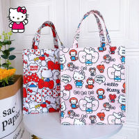 Kawaii Sanrio Hello s Y2K Cinnamoroll Mymelody อะนิเมะกลางแจ้งกระเป๋าถือน่ารัก Bento เสื้อผ้ากระเป๋าของเล่นสำหรับหญิงของขวัญ