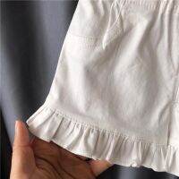 Girls Summer Thin Denim White Shorts Kids Fashion