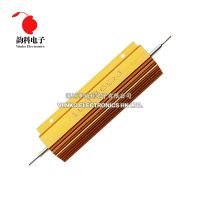 【DT】hot！ 100W RX24 Aluminum Metal Wirewound Resistor 0.01   100K 0.1 0.5 1 2 4 6 8 10 20 150 200 300 500 1K 10K ohm