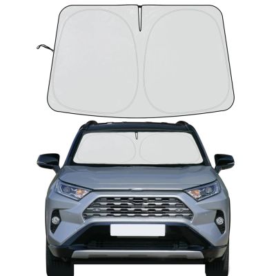 hot【DT】 RAV4 2016-2020 Car Interior Sunshades Cover Windshield Protector Parasol Front Window