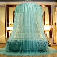 KS mosquito net 6 feet consisting of frame Width and height square mosquito net Excellent protection against mosquitoes, beautiful design.