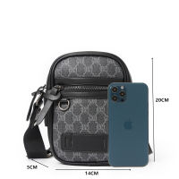 Luxury Lattice Crossbody Bags Men Shoulder Bag Mens Messenger Bag Multi-function Travel Small Camera Bag Phone Bag Handbags