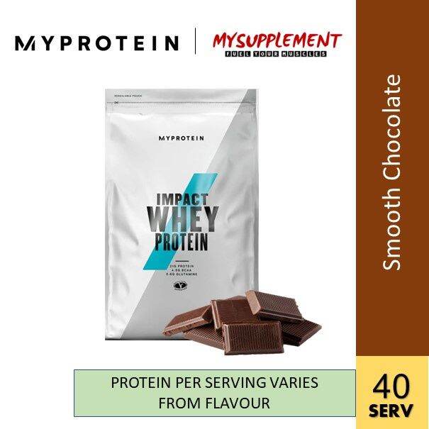 Myprotein Impact Whey Protein 1kg ( 40 Servings ) Lazada