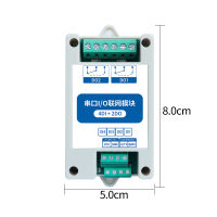 Modbus RTU พอร์ตอนุกรม Io โมดูลเครือข่าย4DI 2DO MA01-AXCX4020(RS485) RS485การได้มาซึ่งข้อมูลและการตรวจสอบ8เอาท์พุทดิจิตอล