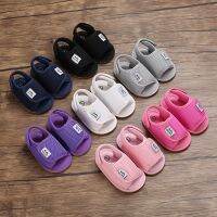 Newborn Baby Sandals Girl Solid Color Simple and Elegant Mesh Shoes Boys Non Slip Breathable Rubber Soled First Walk Shoes 0-18M