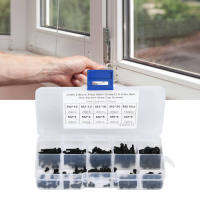 【ลดสุดใจ 】300pcs M2 x 3-20mm 12.9 Grade Black Hex Socket Screw and Nut Kit ใหม่