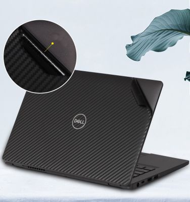 【ร้อน】คาร์บอนไฟเบอร์แล็ปท็อปสติ๊กเกอร์ผิว D Ecals ปกป้องกันสำหรับ Dell Latitude 5285 2-In-1แท็บเล็ต12.3 Quot;