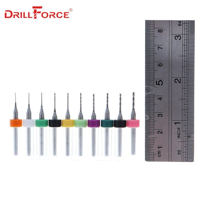 pcb-เจาะบิต0-1-1-0มิลลิเมตร-ทังสเตนคาร์ไบด์ไมโครมินิเจาะ-10ชิ้น-cnc-เครื่องมืองานไม้-ตัดสำหรับ-cnc-แผงวงจรพิมพ์