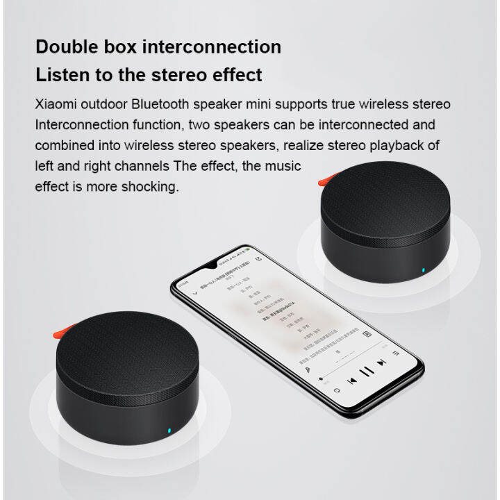 global-version-xiaomi-mi-portable-bluetooth-speaker-dark-grey-color-ลำโพงบลูธูท-พกพา-ลำโพงไร้สาย-กันน้ำระดับ-ip67-รองรับบลูทูธ-5-0-ส่งสัญญาณได้ไกลถึง-10-เมตร-เสียงดี