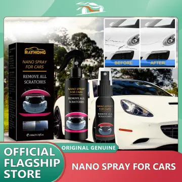 Car Scratch Repair Nano Spray, 30ml Car Nano Scratch Removal Spray, Fast Repair  Scratches Nano Car Scratch Repairing Polish Spray for All Car Body (Spray +  Cloth + Sponge) 