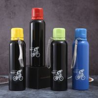 【CC】❆⊙  600ML Wall 304 Bottles BPA Drinking Outdoor Kettle