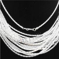 Lots 20/50pcs Silver/Gold plated Hollow Snake Chain Necklace Clasp Long 16.5 quot; 20 quot; 【hot】rfagyz