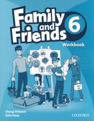 Bundanjai (หนังสือคู่มือเรียนสอบ) Family and Friends 6 Workbook (P)