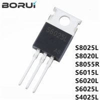 5pcs S8025L TO220 S8025 TO-220 25A 600V SCR S8020L S8020 S8055R S8055 S6015L S6015 S6020L S6020 S6025L S6025 S4025L S4025 WATTY Electronics