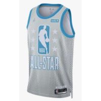 ยอดนิยม เสื้อกีฬาบาสเก็ตบอล NBA jersey ALL STAR สีเทา 2022