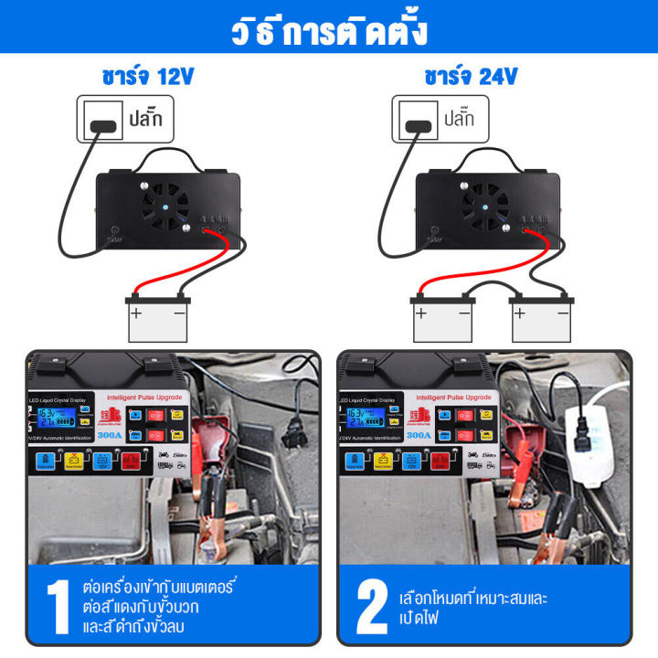 cod-จัดส่งในกรุงเทพฯ-เครื่องชาร์จแบตเตอรี่รถยนต์-เครื่องชาทแบต12v24-เครื่องชาร์จbattery-ตู้ชาร์จแบต-12v24v200a-ที่ชาร์จแบตรถ12v-เครื่องชาตแบต12v24-ที่ชาร์จแบต-12v24v-400w-เครื่องชาร์จ-12v24v-เครื่องชา