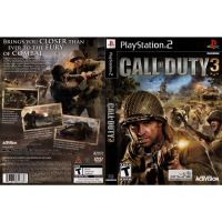 แผ่นเกมส์ PS2 Call of Duty 3  คุณภาพ ส่งไว