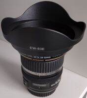 EW-83E ฮูดสำหรับ Canon EF 16-35มม. 17-40มม./EF-S 10-22มม. 77มม. กล้องที่ติดตั้งดาบปลายปืนมีฮู้ดสำหรับ EW-83E แคนนอน