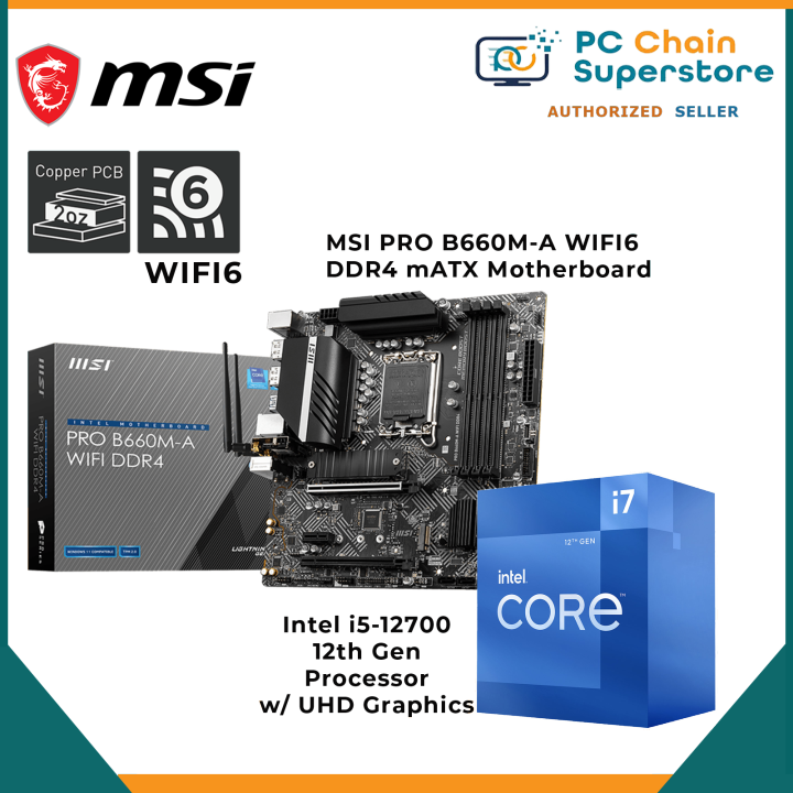 best motherboard for 12700f