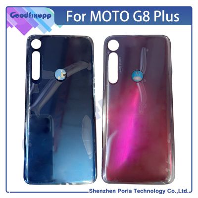 For Motorola MOTO G8 Plus XT2019  XT2019-2 Of The Battery Cover Rear Cover Of The Back Door Of The Telephone Case Back Cover Replacement Parts