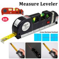 【cw】 Laser Level Line Tool Measure Tape Measuring - 4 In1 Multifunction Aliexpress 【hot】