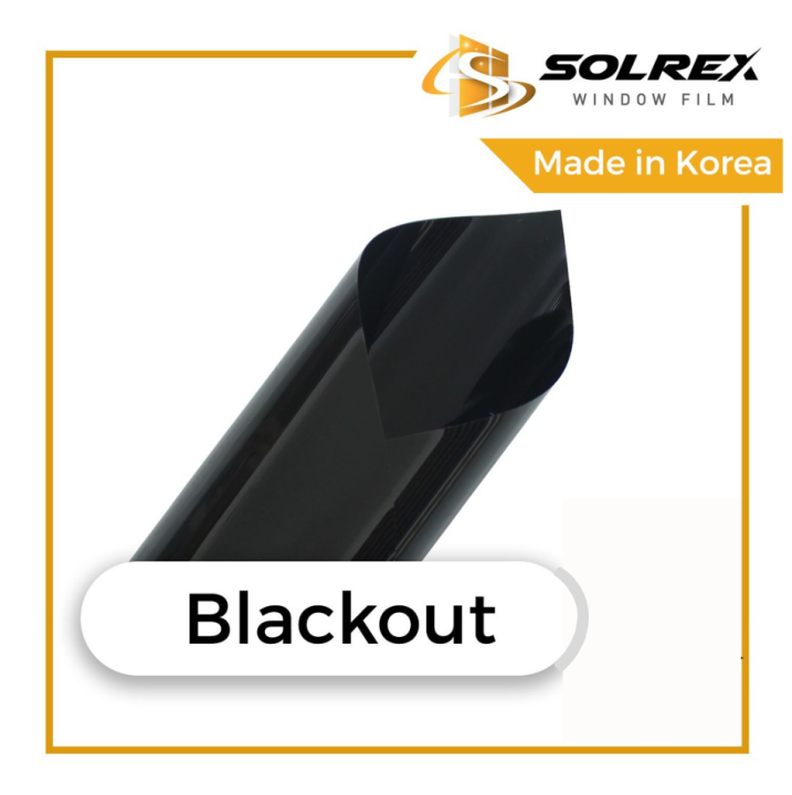 Solrex Window Film (Tint) Blackout Film Lazada PH