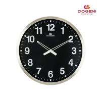 DOGENI นาฬิกาแขวน โดเกนี่ รุ่น WNM009SL สีเงิน ขนาด : Ø51 x หนา 6.0ซม. Wall Clock