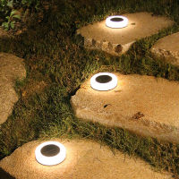 Solar Ground Lights 8 LED Solar Garden Lights Waterproof Outdoor Solar Deck Lights for Pathway Yard Walkway Patio Lawn Path 4pcs