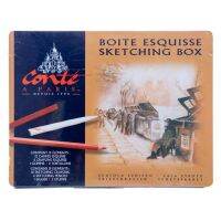 CONTE A PARIS BOITE EAQUISSE SKETCHING BOX 12 PCS.