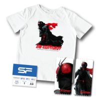 HOT เสื้อยืด ชิน มาสค์ไรเดอร์ sf Package Shin Masked Rider