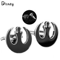 Disney Star Wars Alliance Starbird Logo Cufflink Galen Marek Fashion Men Designer Shirt Cufflinks Jewelry Accessories Gifts Cuff Link